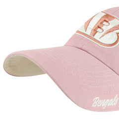 Cincinnati Bengals '47 Women's Ballpark Cheer Dusty Rose Clean Up Adjustable Hat Pink - 47 brand