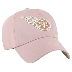 Tennessee Titans '47 Women's Ballpark Cheer Dusty Rose Clean Up Adjustable Hat Pink - 47 brand