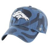 Denver Broncos '47 Women's Freeform Clean Up Adjustable Hat Navy - 47 brand