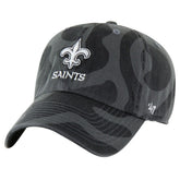New Orleans Saints '47 Women's Freeform Clean Up Adjustable Hat Charcoal - 47 brand