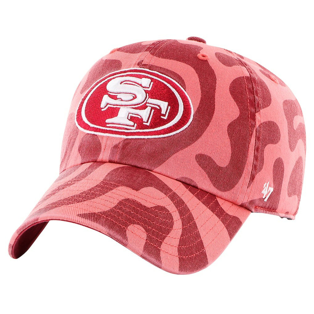 San Francisco 49ers '47 Women's Freeform Clean Up Adjustable Hat Scarlet - 47 brand