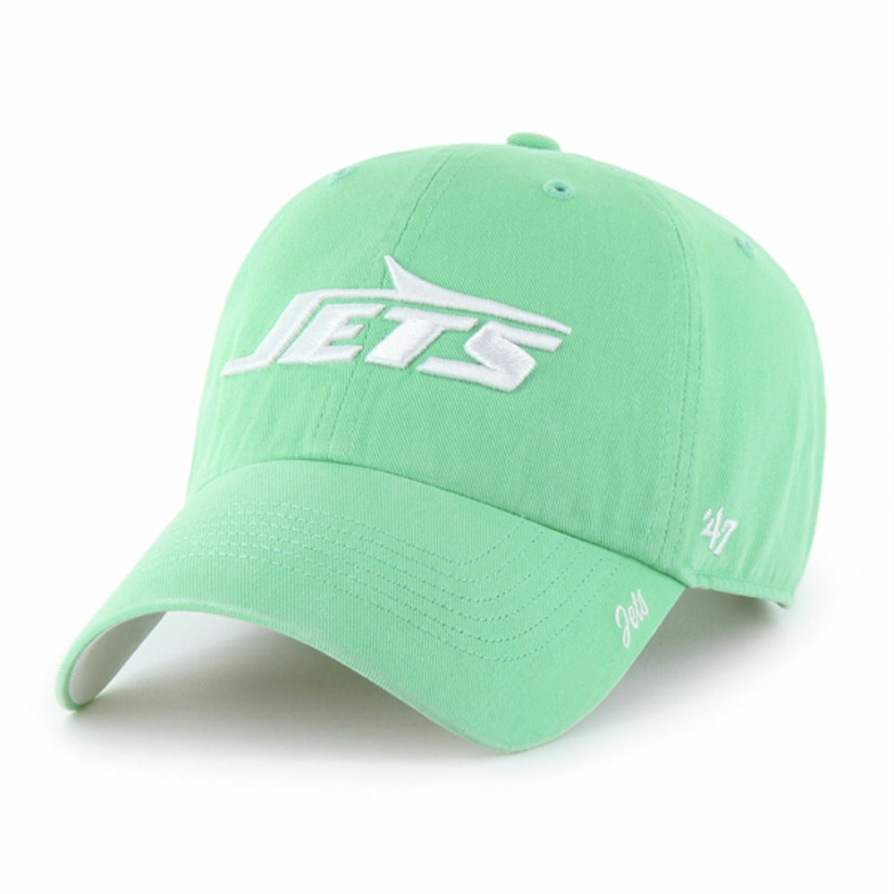 New York Jets '47 Women's Luminance Cheer Clean Up Adjustable Hat Green - 47 brand