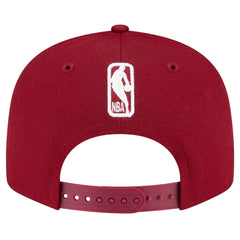 New Era - Cleveland Cavaliers Team Color 9FIFTY Snapback Hat - Wine