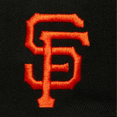San Francisco Giants Mitchell & Ness Team Tagged Snapback Hat Lifestyle