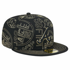 Atlanta Braves New Era 59FIFTY Day Allover Fitted Hat for sale