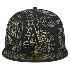 Athletics New Era 59FIFTY Day Allover Fitted Hat Online