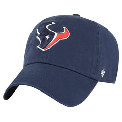Houston Texans '47 Clean Up Primary Adjustable Hat Navy - 47 brand