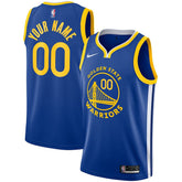 Nike - Golden State Warriors Unisex 2019/20 Custom Swingman Jersey - Royal - Icon Edition
