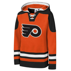 Philadelphia Flyers - Youth Ageless Must Have Home V-Neck Pullover Hoodie Orange
