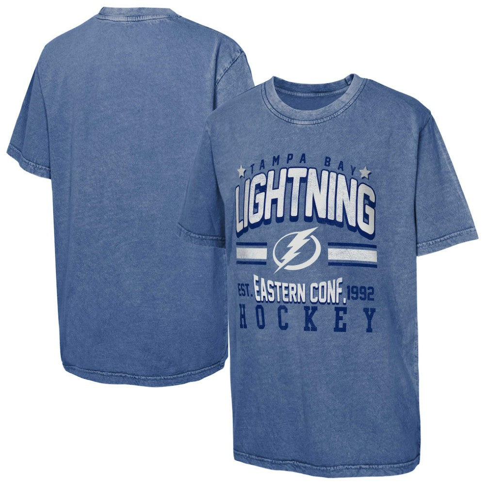 Tampa Bay Lightning - Youth Sure Short T-Shirt Blue