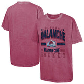 Colorado Avalanche - Youth Sure Short T-Shirt Burgundy