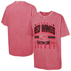 Detroit Red Wings - Youth Sure Short T-Shirt Red