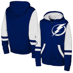 Tampa Bay Lightning - Youth Face Off Full-Zip Hoodie Blue