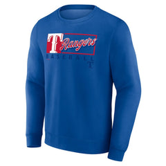 Texas Rangers Profile Big & Tall Pullover Sweatshirt for sale