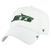 New York Jets '47 Women's Miata Clean Up Adjustable Hat White - 47 brand