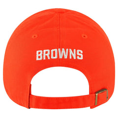 Cleveland Browns '47 Women's Finely Clean Up Adjustable Hat Orange - 47 brand