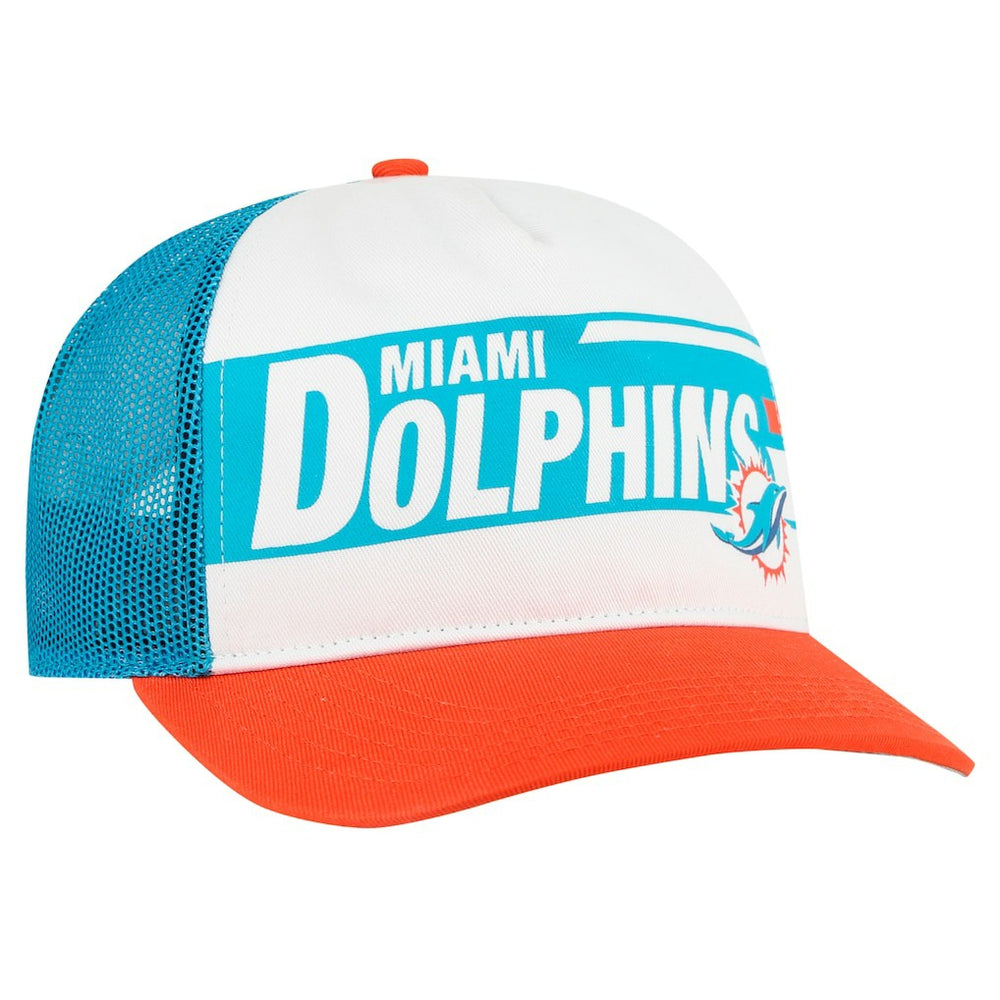Miami Dolphins '47 Youth Trucker Adjustable Hat White/Orange - 47 brand