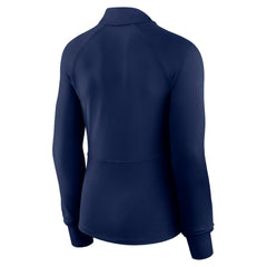New York Yankees Fanatics Women's Elements Raglan Tri-Blend Quarter-Zip Top for sale