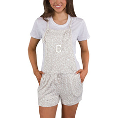 Cleveland Guardians Concepts Sport Women's Montana Hacci Knit Romper Overalls discount