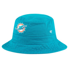 Miami Dolphins '47 Primary Bucket Hat Aqua - 47 brand