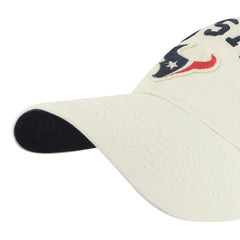 Houston Texans '47 Clubhouse Faber Clean Up Adjustable Hat Cream - 47 brand