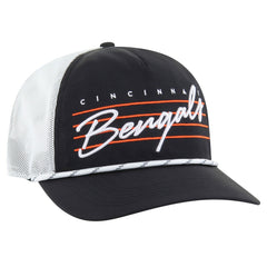 Cincinnati Bengals '47 Downburst Relaxed Hitch Trucker Adjustable Hat Black/White - 47 brand