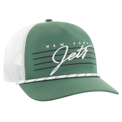 New York Jets '47 Downburst Relaxed Hitch Trucker Adjustable Hat Green/White - 47 brand