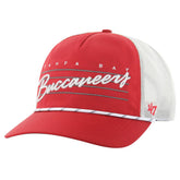 Tampa Bay Buccaneers '47 Downburst Relaxed Hitch Trucker Adjustable Hat Red/White - 47 brand