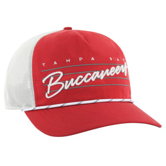 Tampa Bay Buccaneers '47 Downburst Relaxed Hitch Trucker Adjustable Hat Red/White - 47 brand