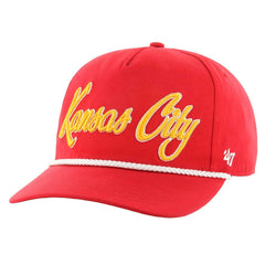 Kansas City Chiefs '47 Overhand Hitch Adjustable Hat Red - 47 brand