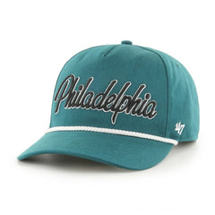 Philadelphia Eagles '47 Overhand Hitch Adjustable Hat Midnight Green - 47 brand