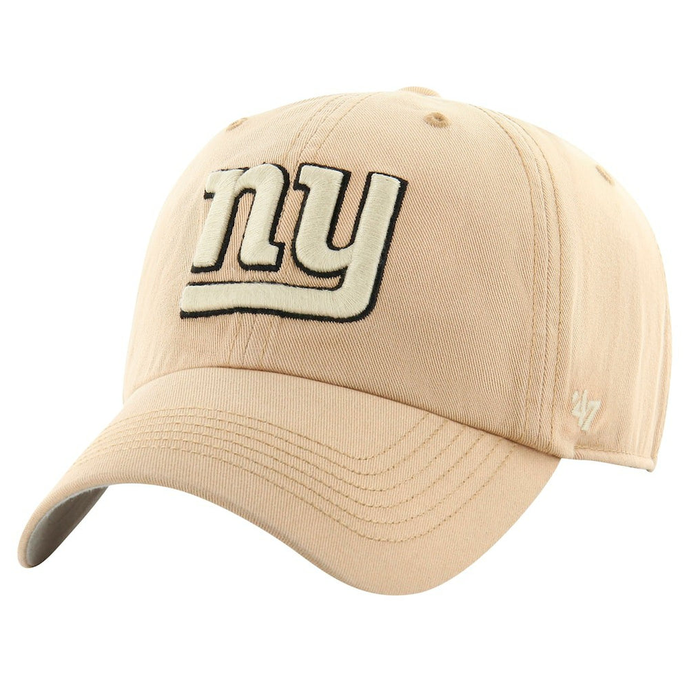 New York Giants '47 Dusted Relaxed Franchise Fitted Hat Khaki - 47 brand