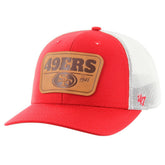 San Francisco 49ers '47 Thrash Trophy Flex Hat Scarlet/White - 47 brand