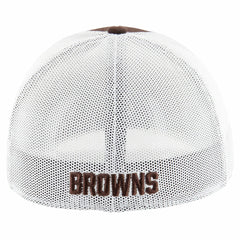 Cleveland Browns '47 Thrash Trophy Flex Hat Brown/White - 47 brand