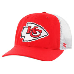 Kansas City Chiefs '47 Team Unstructured Trucker Adjustable Hat Red/White - 47 brand