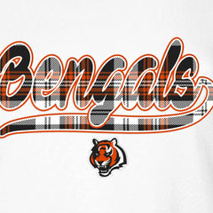 Cincinnati Bengals New Era Women's 3rd Down T-Shirt White/Orange - NFL