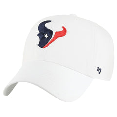 Houston Texans '47 Clean Up Adjustable Hat White - 47 brand