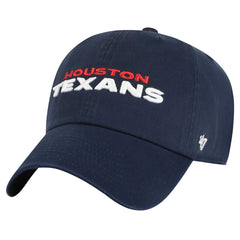 Houston Texans '47 Clean Up Team Script Adjustable Hat Navy - 47 brand
