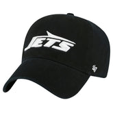 New York Jets '47 Clean Up Team Script Adjustable Hat Black - 47 brand