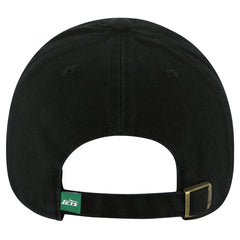 New York Jets '47 Clean Up Team Script Adjustable Hat Black - 47 brand