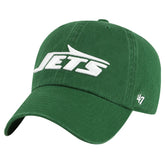 New York Jets '47 Clean Up Team Script Adjustable Hat Green - 47 brand