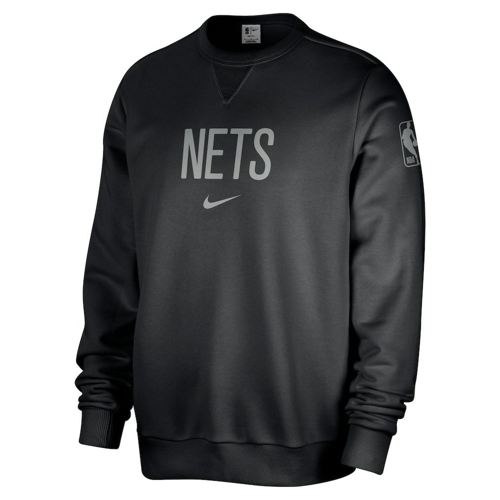 Nike - Brooklyn Nets Courtside Standard Issue Performance Pullover Sweatshirt - Black