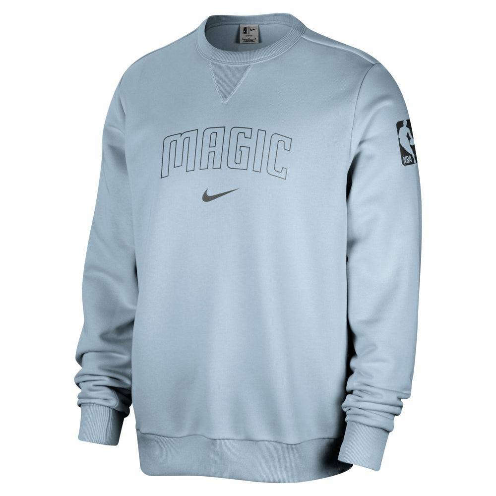 Nike - Orlando Magic Courtside Standard Issue Performance Pullover Sweatshirt - Light Blue