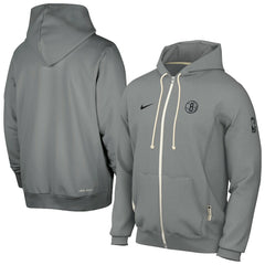 Nike - Brooklyn Nets Authentic Standard Issue Full-Zip Hoodie Jacket - Gray