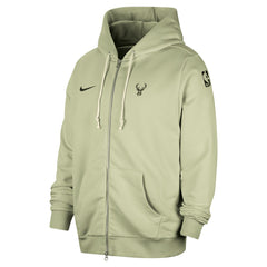 Nike - Milwaukee Bucks Authentic Standard Issue Full-Zip Hoodie Jacket - Green