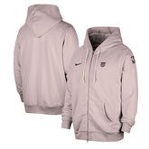 Nike - Sacramento Kings Authentic Standard Issue Full-Zip Hoodie Jacket - Purple