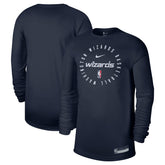 Nike - Washington Wizards 2024/25 Legend On-Court Practice Long Sleeve T-Shirt - Navy