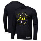 Nike - Utah Jazz 2024/25 Legend On-Court Practice Long Sleeve T-Shirt - Black