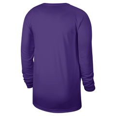 Nike - Sacramento Kings 2024/25 Legend On-Court Practice Long Sleeve T-Shirt - Purple