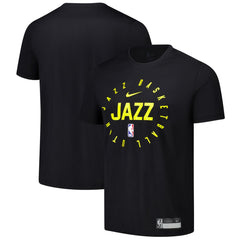 Nike - Utah Jazz 2024/25 Legend On-Court Practice Performance T-Shirt - Black